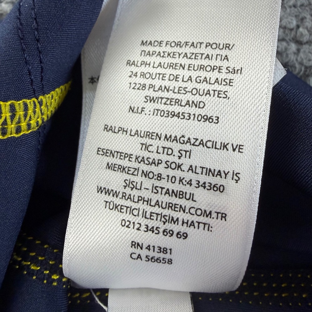 RLX Ralph Lauren Womens Navy Quarter Zip Pullover Long Sleeve Athletic Top SZ S - Picture 12 of 14